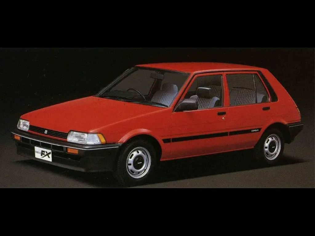Toyota Corolla FX (AE81, AE82, EE80, CE80) 1 поколение, хэтчбек 5 дв. (10.1984 - 04.1987)